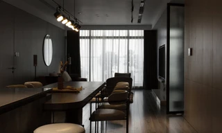 Thích thú với tông màu và không gian tương tác trong căn hộ 210m2