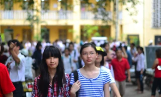 Học sinh thi vào lớp 10 tại Hà Nội
