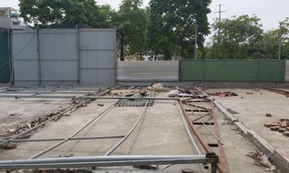 Nhà xưởng tại xây dựng trái phép tại phường Kiến Hưng đã bị tháo dỡ