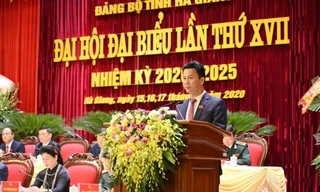 Ông Đặng Quốc Khánh tái đắc cử Bí thư Tỉnh uỷ Hà Giang với số phiếu tuyệt đối