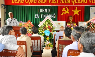 Đồng chí Võ Toàn, người thành lập Đội vũ trang liên xã kể chuyện đấu tranh