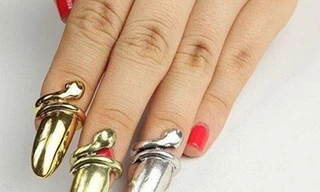 Siêu cá tính với xu hướng nail ring
