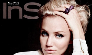 Cameron Diaz khoe chân dài trên InStyle Mỹ