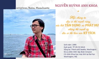 Chàng trai Việt được 5 trường đại học Mỹ đón nhận kể về niềm đam mê công nghệ