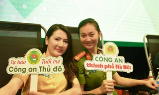 Tuổi trẻ Công an Hà Nội phát động hành trình Giọt máu nghĩa tình 2023