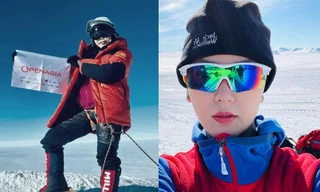 Cô gái Việt đầu tiên chinh phục đỉnh núi Everest