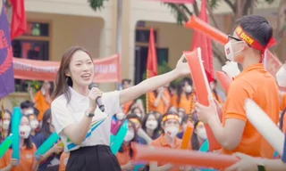 Khánh Vy và những điều chưa kể trong lần đầu dẫn trực tiếp chung kết Đường lên đỉnh Olympia