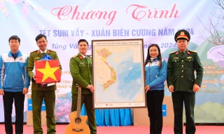 Nhiều hoạt động ý nghĩa tại chương trình 'Xuân biên giới - Tết biển đảo' ở Hà Giang 