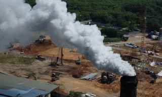 Toàn cảnh bãi rác Xuân Sơn đang được cảnh báo 'quá tải'