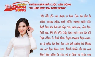 Hoa hậu Đỗ Thị Hà, Huỳnh Thị Thanh Thủy gửi thông điệp lan tỏa cuộc vận động 'Tự hào một dải non sông'