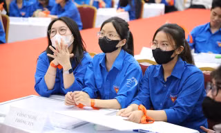 Sinh viên sôi nổi tham gia cuộc thi 'Thanh niên hành động thúc đẩy bình đẳng giới' 