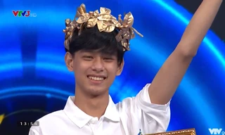 'Rượt đuổi' điểm số kịch tính, nam sinh trường Chuyên Nguyễn Huệ giành vòng nguyệt quế Olympia