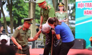 Đoàn Thanh niên Công an Hà Nội ra quân Chiến dịch tình nguyện hè 2022 