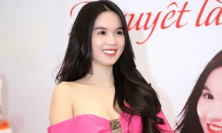 Ngọc Trinh khoe da trắng muốt, làm đại sứ sữa tắm