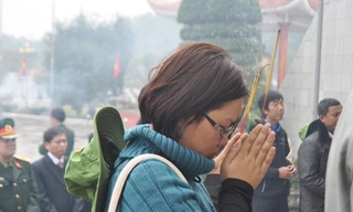 Khắc ghi công ơn người đi trước. Ảnh: LXS