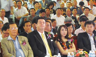 Khách và “đối tác dự hội nghị của tập đoàn Rừng Toàn Cầu tại Nha Trang, ngày 19/2