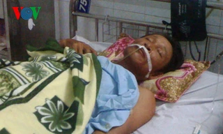 Nạn nhân đang được điều trị tại bệnh viện