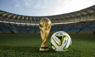 Quả bóng mang tên Brazuca Final Rio sẽ được sử dụng trong trận chung kết World Cup 2014. Ảnh: Reuters