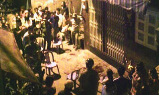 Hiện trường nơi chị H. bị Hiền đâm chết