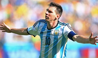 Messi đang tỏa sáng như kỳ vọng của người Argentina. Ảnh: Getty Images