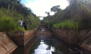 Khu vực phát hiện thi thể nạn nhân