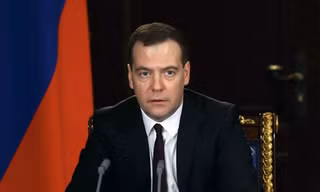 Thủ tướng Dmitry Medvedev. (Ảnh: AFP/TTXVN)