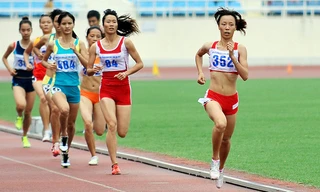 Dù thi đấu tốt tại SEA Games, VĐV Đỗ Thị Thảo vẫn chưa thể sánh ngang đàn chị Trương Thanh Hằng trên đấu trường quốc tế. ảnh: VSI