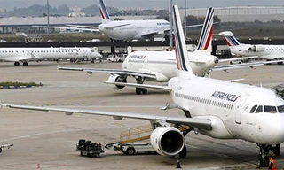 Hãng Air France hiện đang khai thác nhiều chuyến bay tới khu vực Tây Phi, nơi đang xảy ra dịch bệnh Ebola