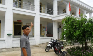 Công trình Trạm Y tế xã Quảng Hải đã hoàn thành và đưa vào sử dụng. Ảnh: Hoàng Lam 