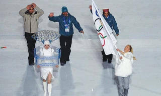 VĐV Ấn Độ đã phải tham gia lễ khai mạc với tư cách VĐV độc lập. Ảnh: Newindianexpress