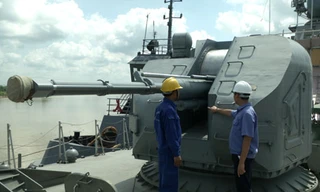 Chùm ảnh về tàu pháo Việt Nam