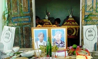 Di ảnh của 2 chị em ruột Vi Thị Na và Vi Thị Niệm (Ảnh: D.N)