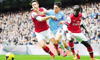  Arsenal khó cản Man City tiến đến chức vô địch. Ảnh: Eveningnews