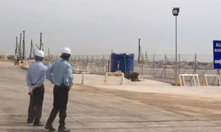 Công trường dự án Liên hợp lọc hóa dầu Nghi Sơn