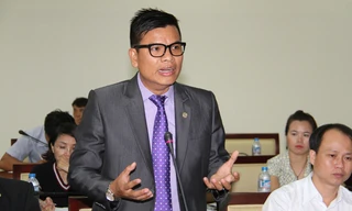  Doanh nhân tại buổi tọa đàm. Ảnh: Đại Dương