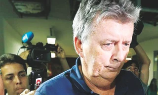 Whelan đã rời khỏi khách sạn khi cảnh sát đến bắt ông lần 2. Ảnh: Getty Images