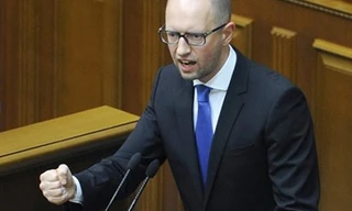 Thủ tướng Ukraine Arseniy Yatsenyuk. Nguồn: AFP/TTXVN