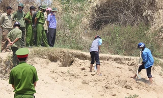 Nơi phát hiện 5 xác học sinh. Ảnh: M.H