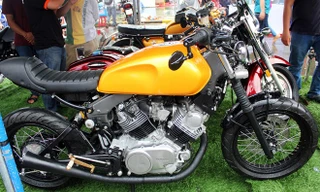 Yamaha VX750 cực độc long lanh cần số mạ vàng 