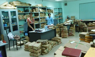 Bộ phận phục chế TT lưu trữ