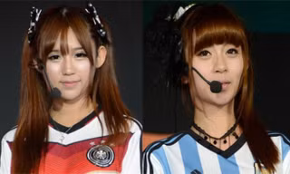 CĐV nữ Đức và Argentina 'đại chiến' vì chung kết