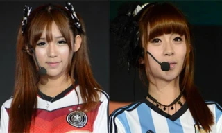 CĐV nữ Đức và Argentina 'đại chiến' vì chung kết