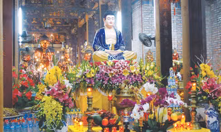 Tượng mới tại chùa