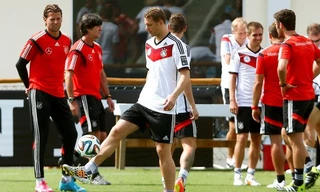 Tuyển Đức bị cách ly với bên ngoài tại đại bản doanh trong suốt World Cup 2014. Ảnh: Reuters