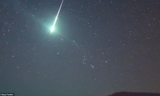 Trận mưa sao băng tuyệt đẹp trên bầu trời châu Âu