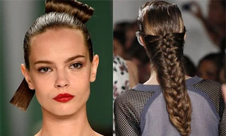 10 kiểu tóc nổi loạn trên sàn thời trang Xuân Hè