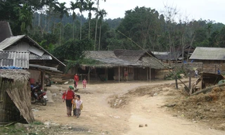 Một góc bản làng của thung lũng “3 không”