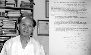 Nhà giáo ưu tú Châu An và bức thư tâm huyết gửi về báo Khoa học & Đời sống