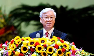 Tổng Bí thư Nguyễn Phú Trọng phát biểu chỉ đạo và động viên Đại hội