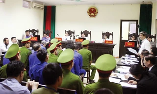 Quang cảnh phiên xét xử phúc thẩm. Ảnh: TTXVN